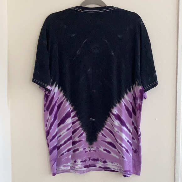 Janis Joplin Rock N Roll Oversized Graphic Purple Tie Dye Band Tee Size … - Picture 6 of 9